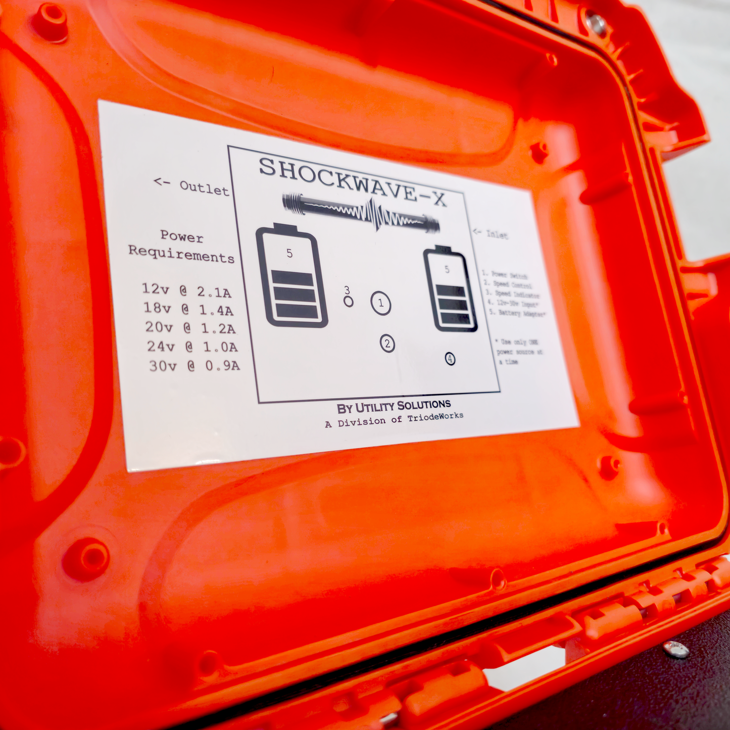 Shockwave-X Wave Pulse Generator Leak Detector